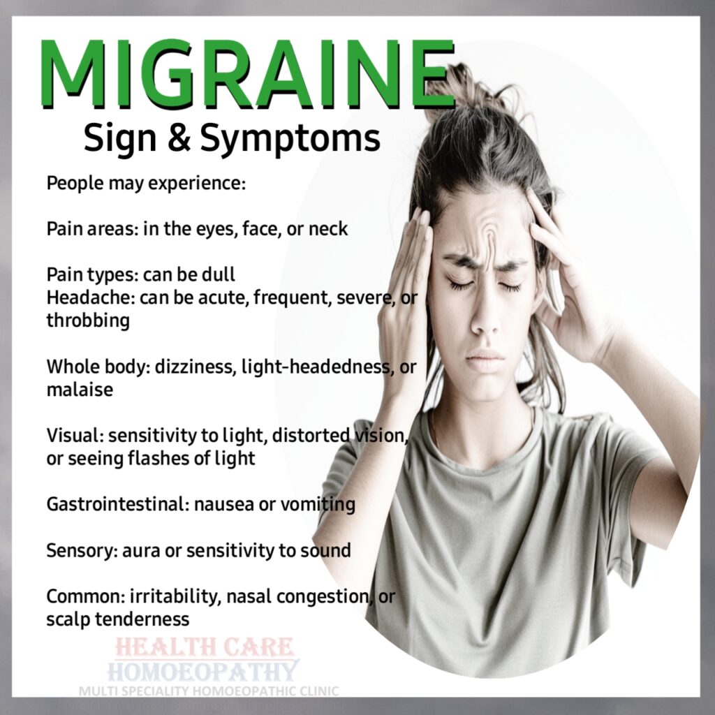 Homeopathy for Migraine Relief